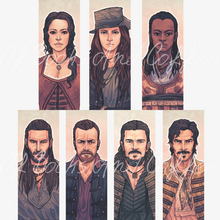 Load image into Gallery viewer, Raise the Black - Black Sails bookmarks
